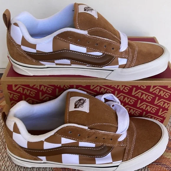 Vans WMNS Knu SkoolMega Check BrownVN000CRPBROSneakers